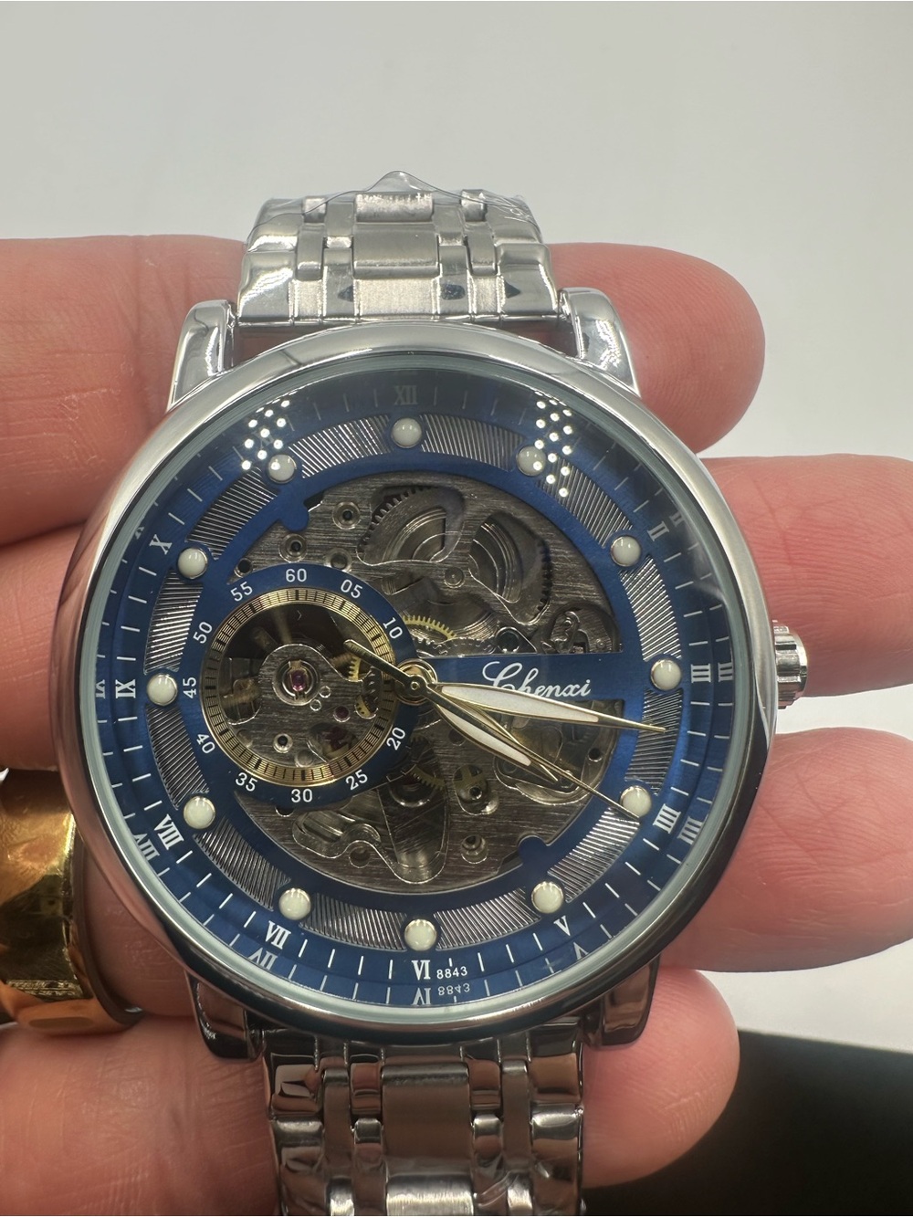 CHENXI Automatic Skeleton Mechanical Watch - Picture 4 of 7